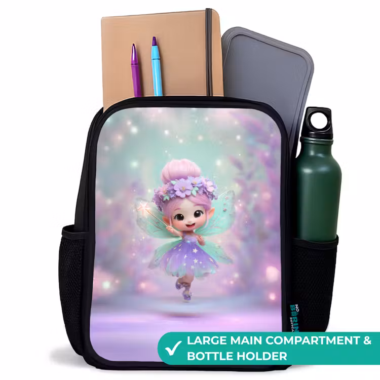 Kids backpack - Black - Elf - Magic — 10