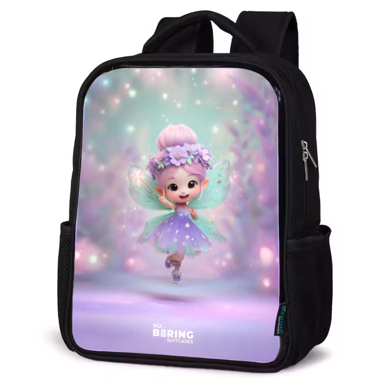 Kids backpack - Black - Elf - Magic — 6