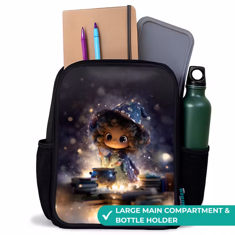 Kids backpack - Black - Magical Night of Magic — 10
