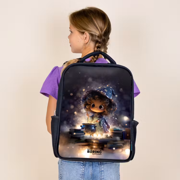 Kids backpack - Black - Magical Night of Magic — 4