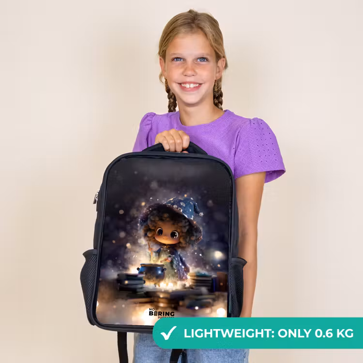 Kids backpack - Black - Magical Night of Magic — 9
