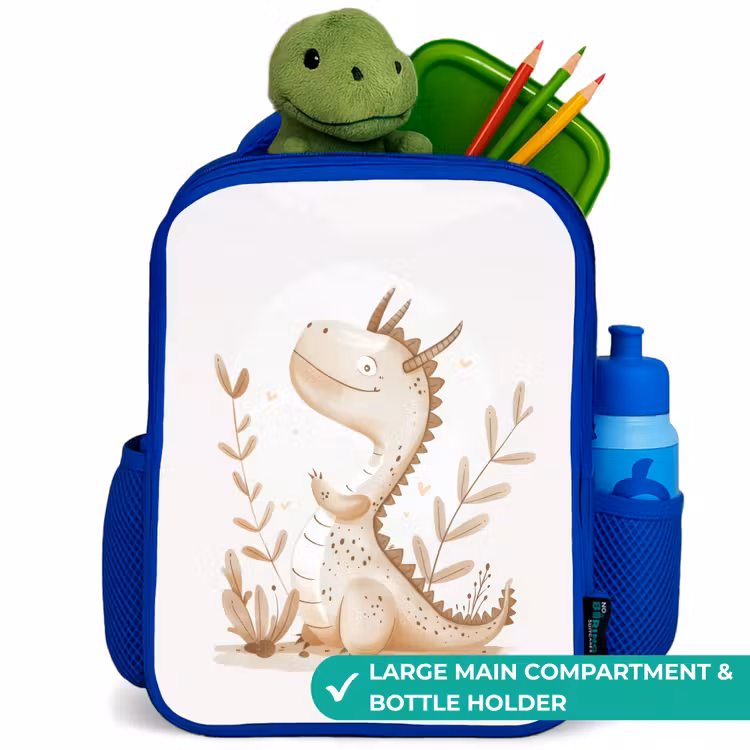 Kids backpack - Blue - Dobby dragon — 5