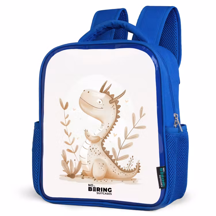 Kids backpack - Blue - Dobby dragon — 7