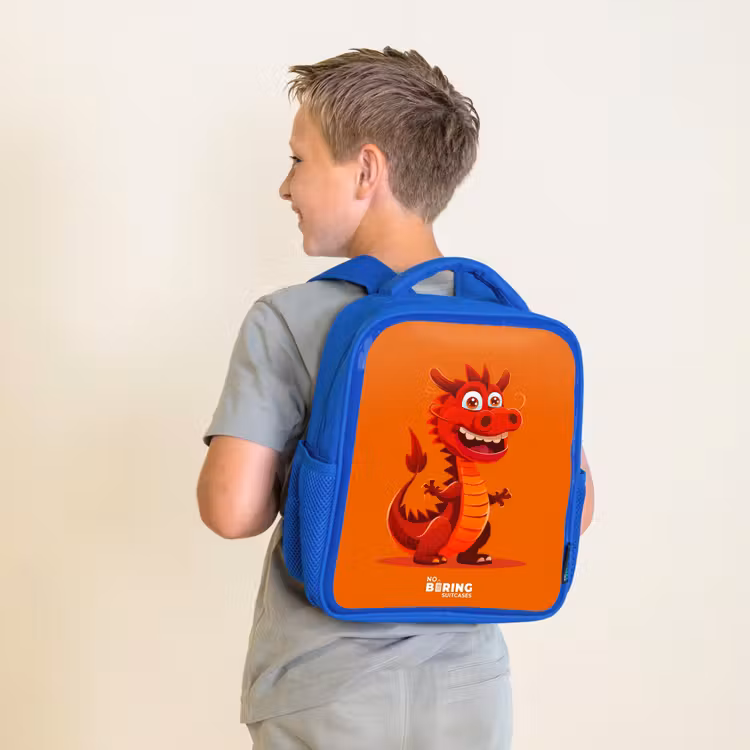 Kids backpack - Blue - Horacio hotshot — 2