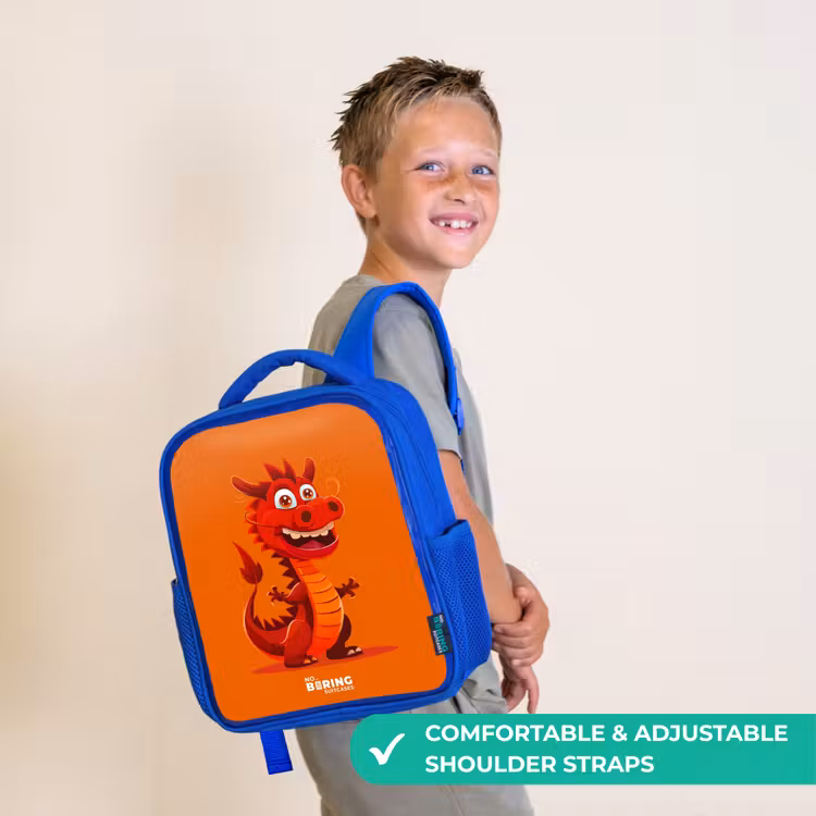 Kids backpack - Blue - Horacio hotshot — 4