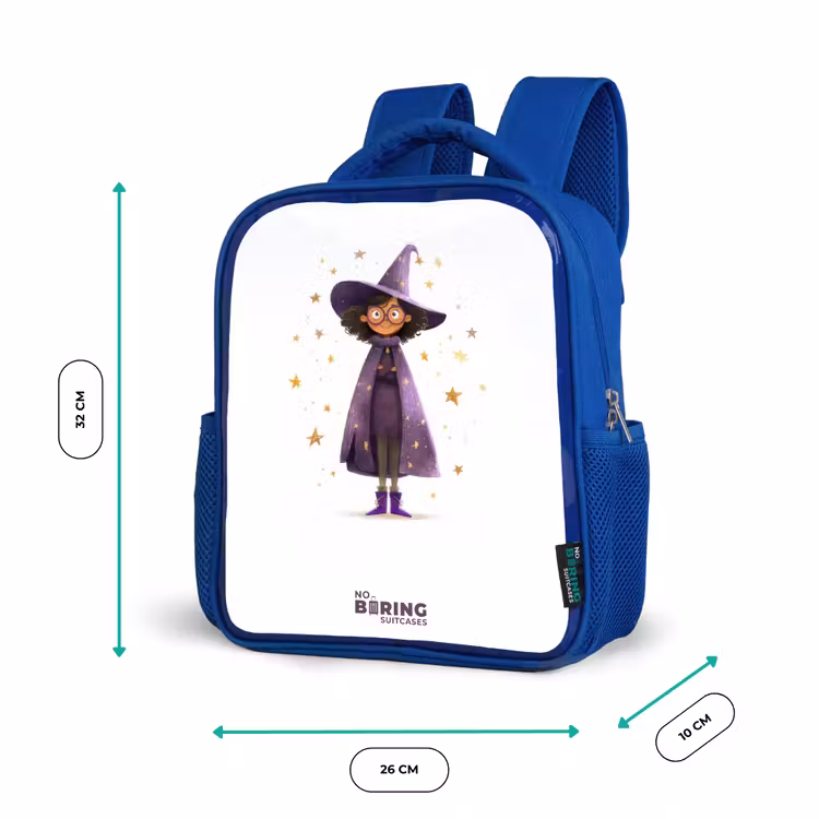 Kids backpack - Blue - The purple wizard's cloak — 6