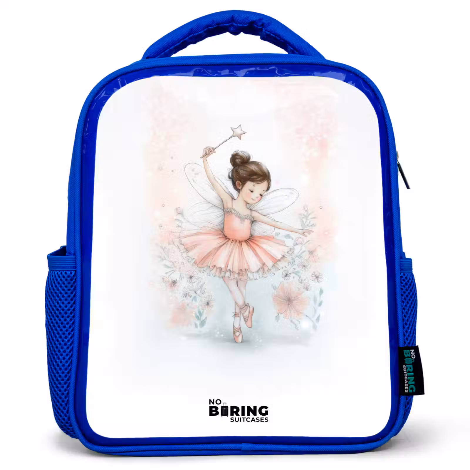 Kids backpack - Blue - Ballerina - Elf - Fairy — 1