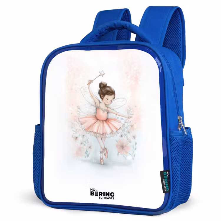 Kids backpack - Blue - Ballerina - Elf - Fairy — 7