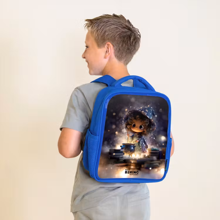 Kids backpack - Blue - Magical Night of Magic — 2