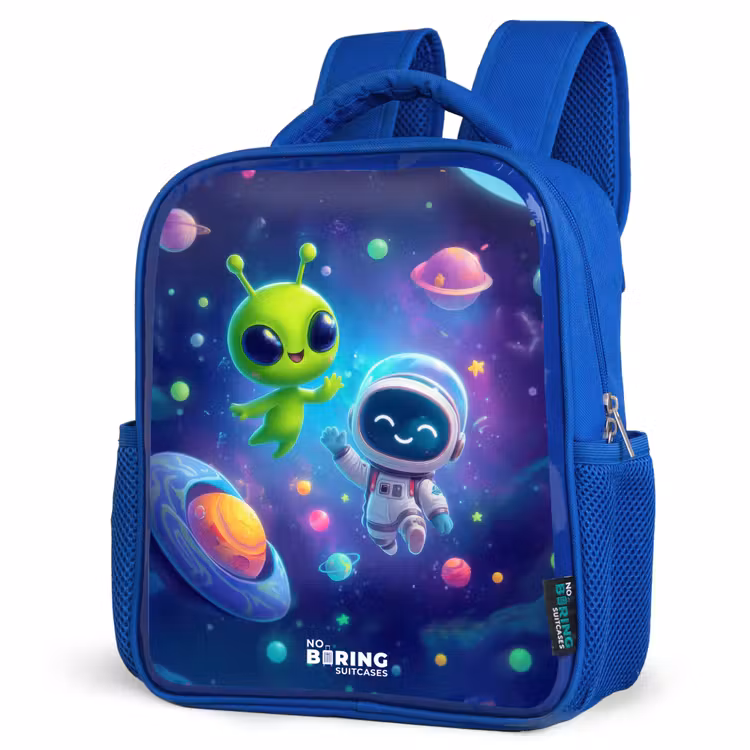 Kids backpack - Blue - Merry Meeting in Space — 7
