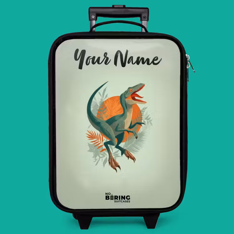 Children's suitcase with name - Animal - Dino - Nature — 4
