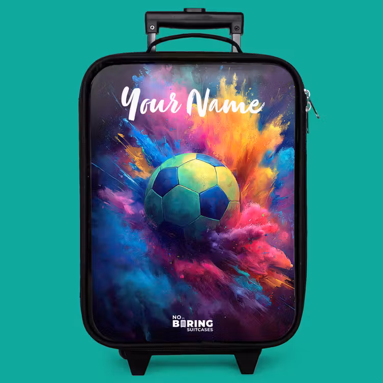 Children's suitcase with name - Neon - Ball - Colorful — 4
