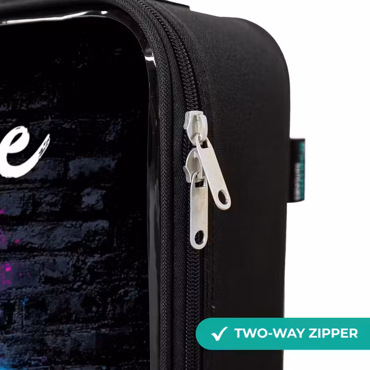 Children's suitcase with name - Neon - Graffiti - Football - Colorful — 6