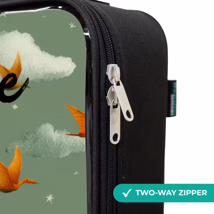 Children's suitcase with name - Pattern - Dino - Pterosaurs — 6