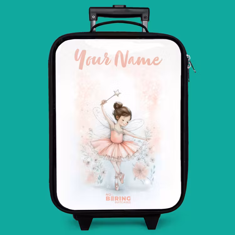 Children's suitcase with name - Ballerina - Elf - Fairy — 4