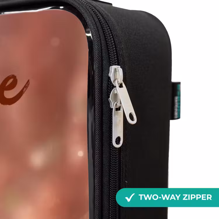 Children's suitcase with name - Fairy with daisies — 6