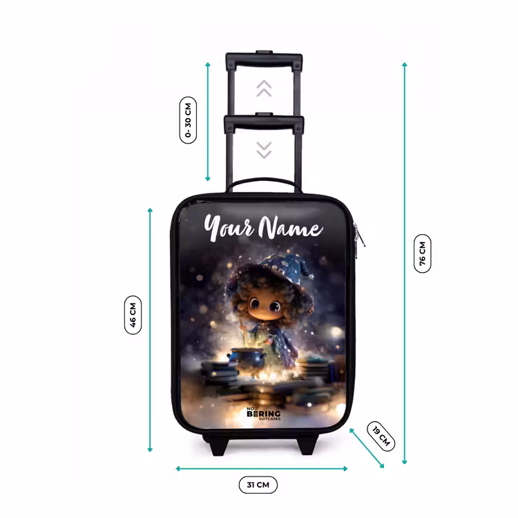 Children's suitcase with name - Magical Night of Magic — 3