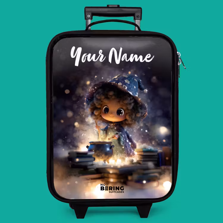 Children's suitcase with name - Magical Night of Magic — 4