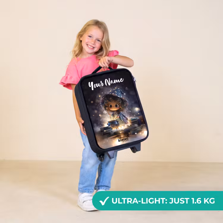 Children's suitcase with name - Magical Night of Magic — 5