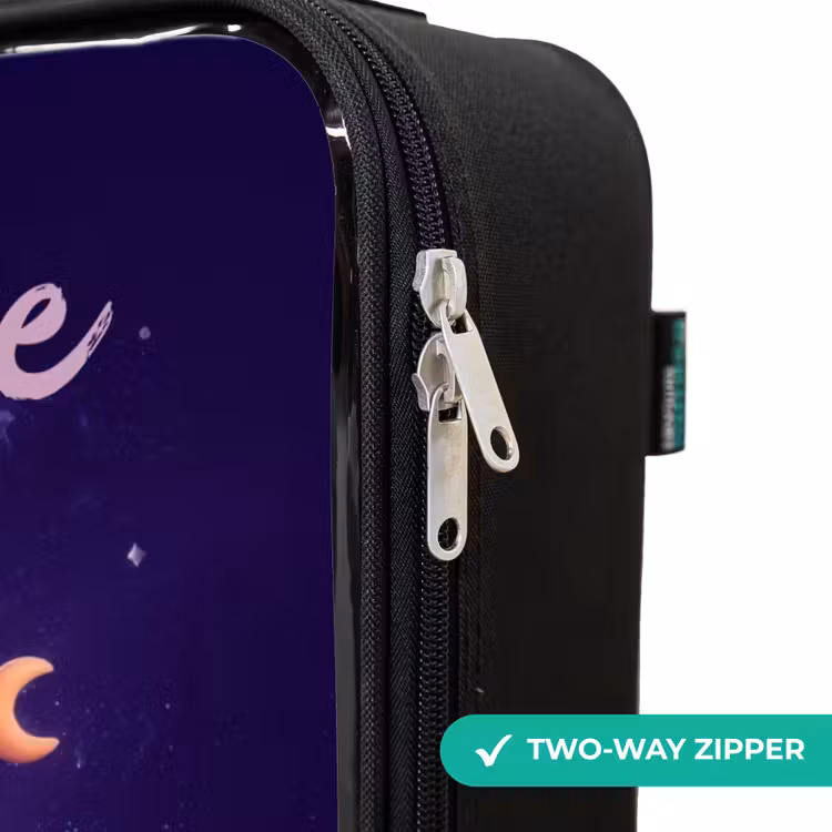 Children's suitcase with name - Cosmic tentacle monster — 6