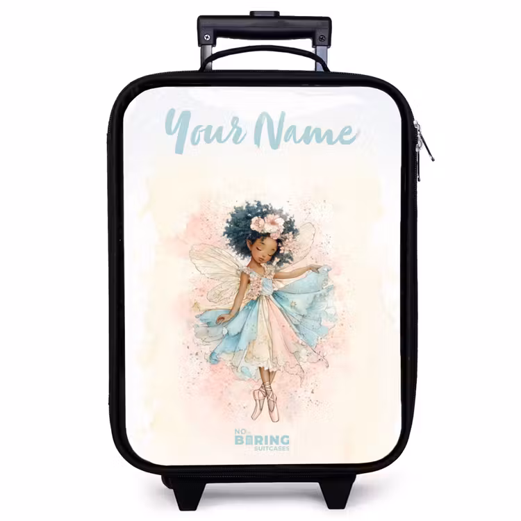 Children's suitcase with name - Elf - Ballet - Colorful — 1