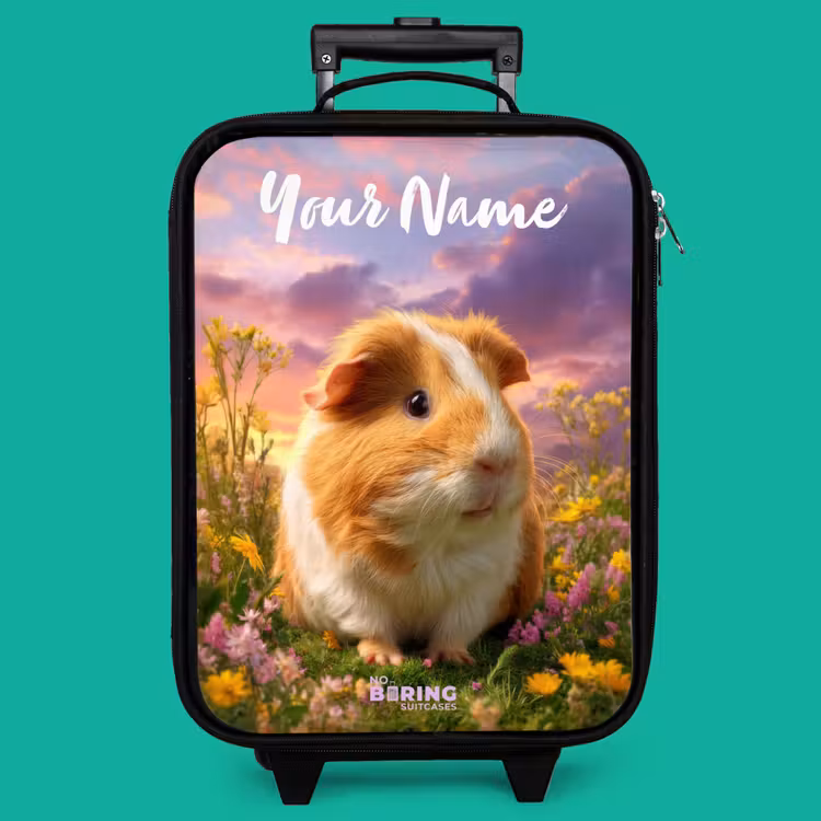 Children's suitcase with name - Guinea pig - Nature - Animal — 4