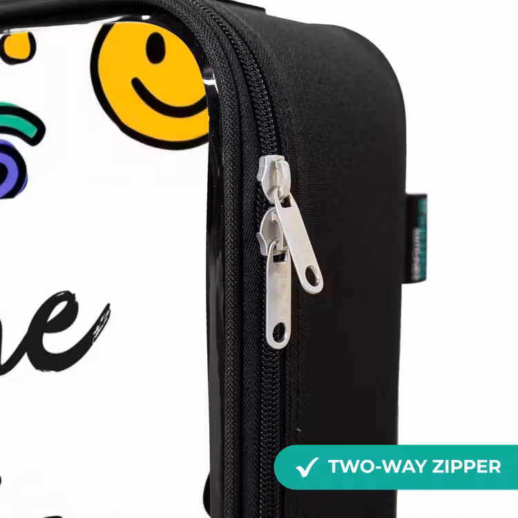 Children's suitcase with name - Smiley - Heart - Star — 6