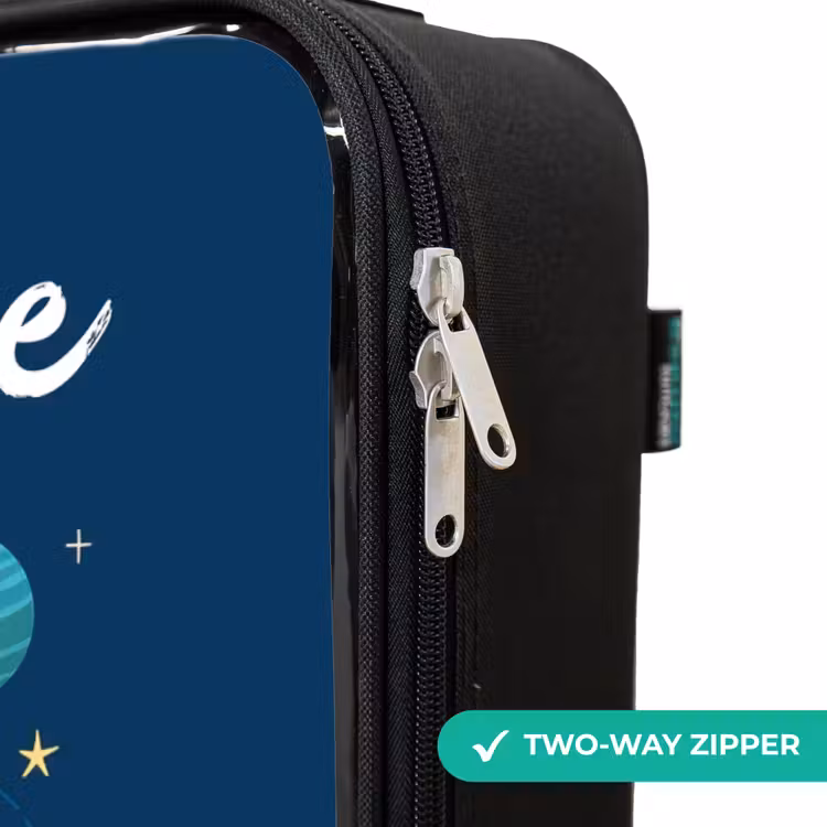Children's suitcase with name - Animal - Space - Planet - Rocket — 6