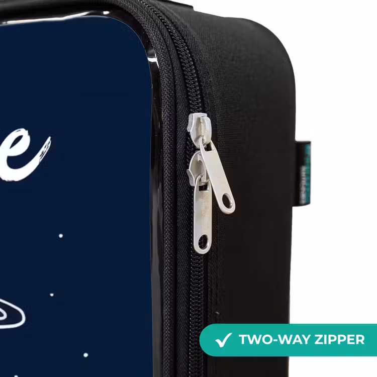 Children's suitcase with name - Space - Dino - Planets - Stars — 6