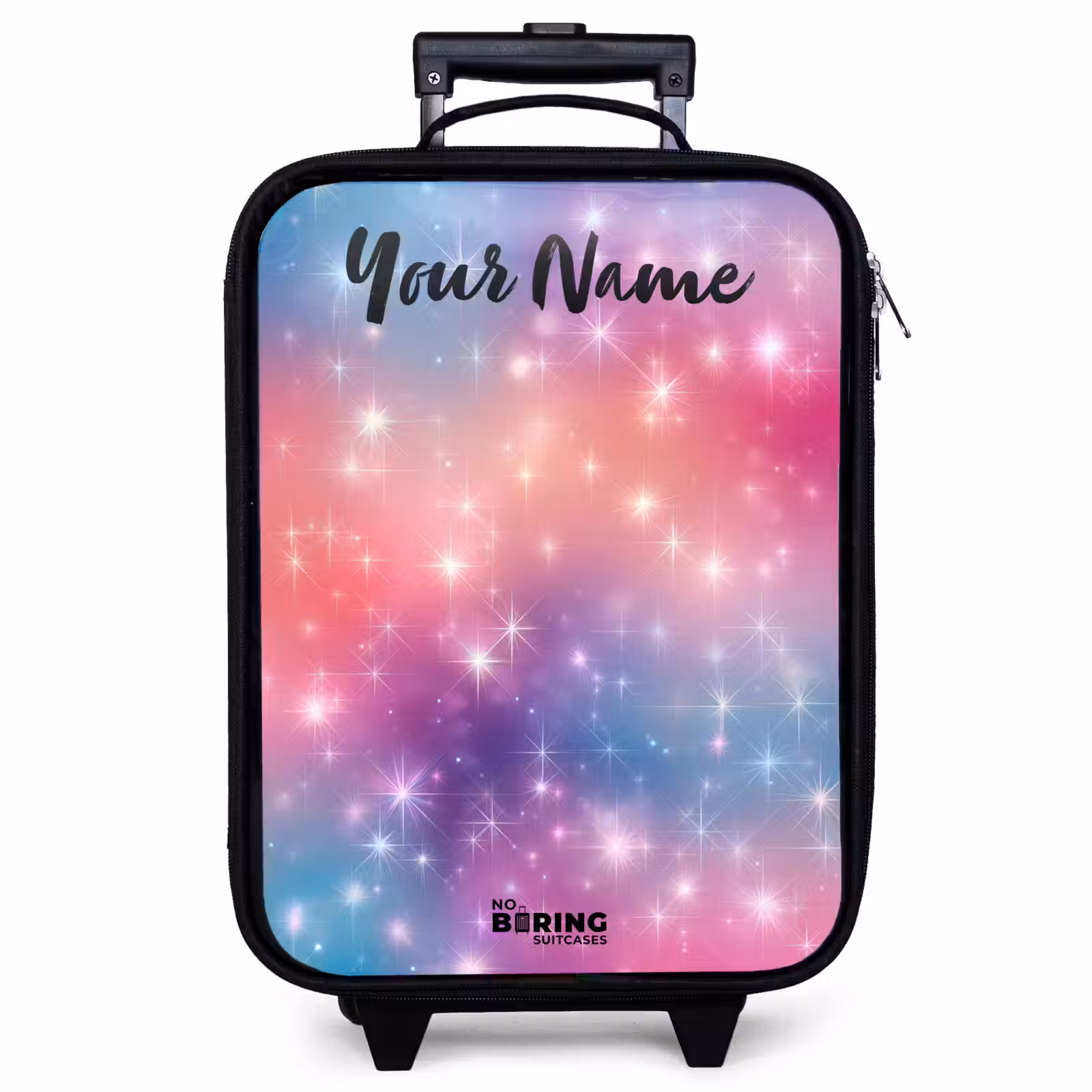 Children's suitcase with name - Stars - Abstract - Colors — 1