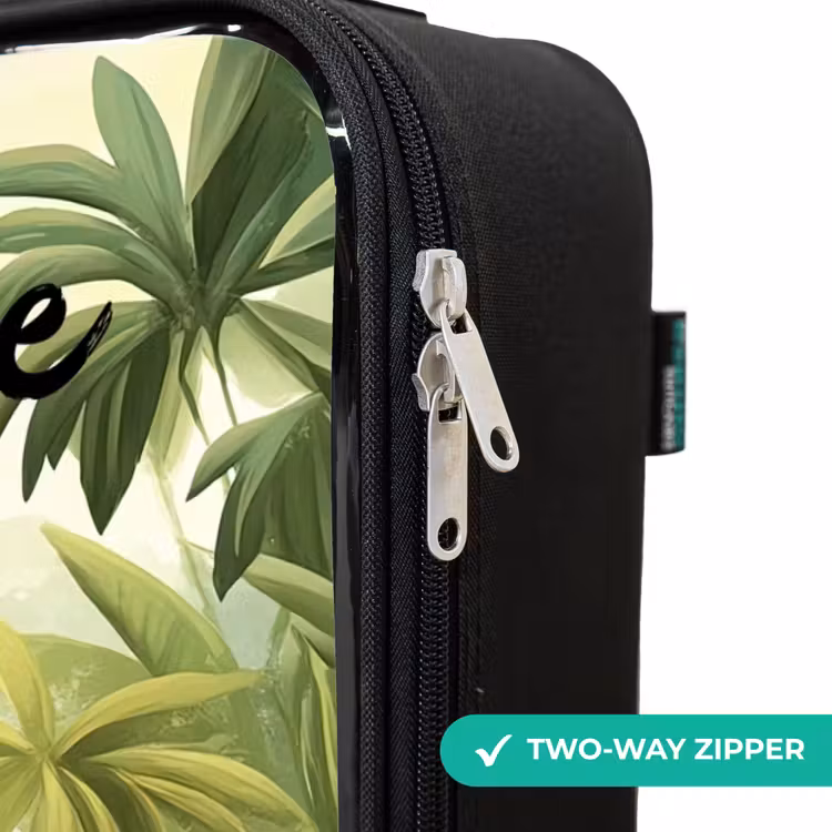 Children's suitcase with name - Elephant - Tiger - Forest - Jungle — 6