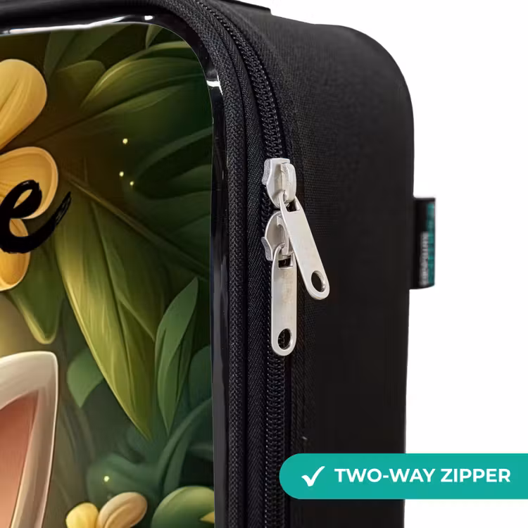 Children's suitcase with name - Rabbit - Sunlight - Fairytale - Butterfly — 6