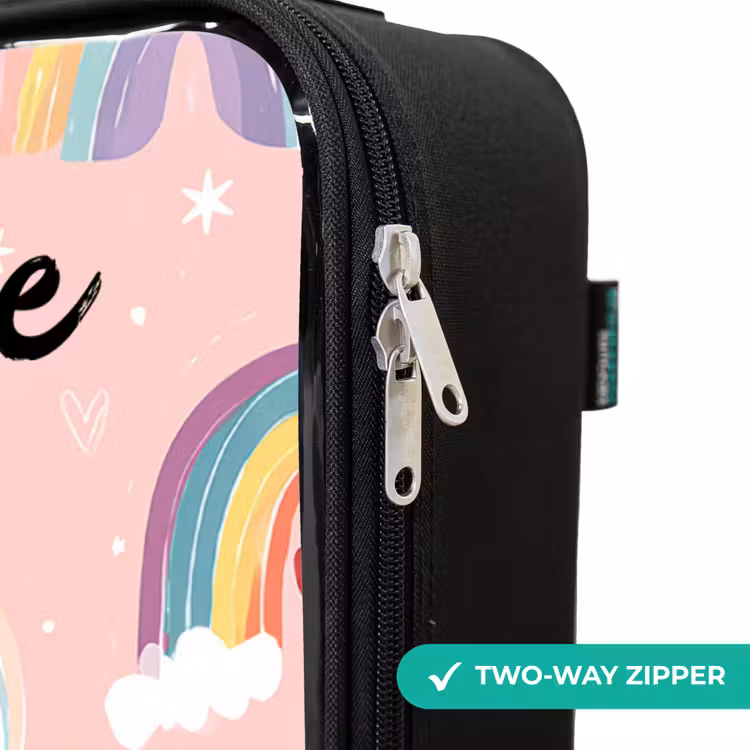 Children's suitcase with name - Rainbow - Pattern - Pastel — 6