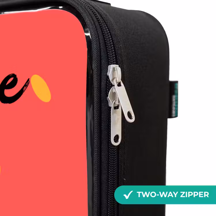 Children's suitcase with name - Kawai - Strawberry - Red — 6