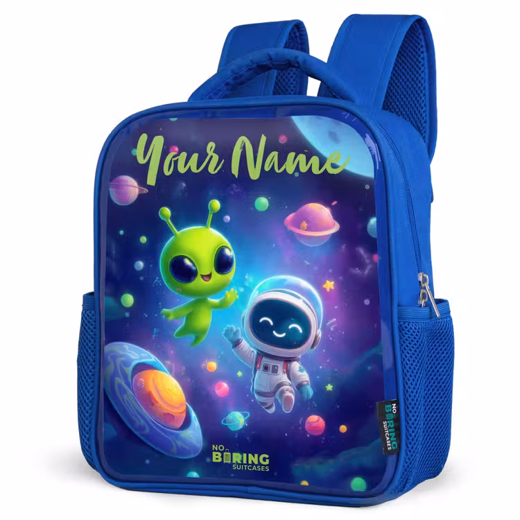 Kids backpack - Blue - Merry Meeting in Space — 7