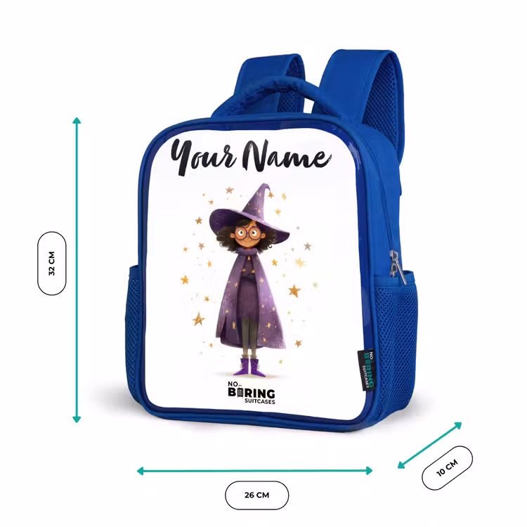 Kids backpack - Blue - The purple wizard's cloak — 6