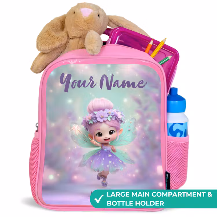Kids backpack - Pink - Elf - Magic — 2