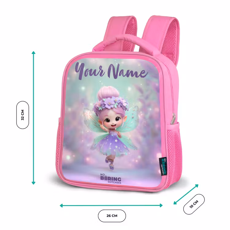 Kids backpack - Pink - Elf - Magic — 3
