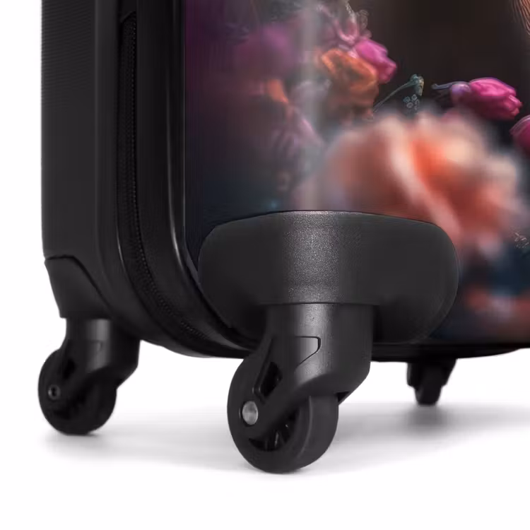 Suitcase - Suitcase - Horse - Flowers - Purple - Orange - Animals — 7