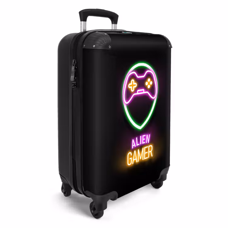 Suitcase - Alien Gamer — 2