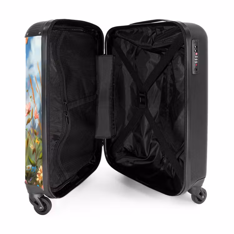 Suitcase - Bailey flower deer — 4