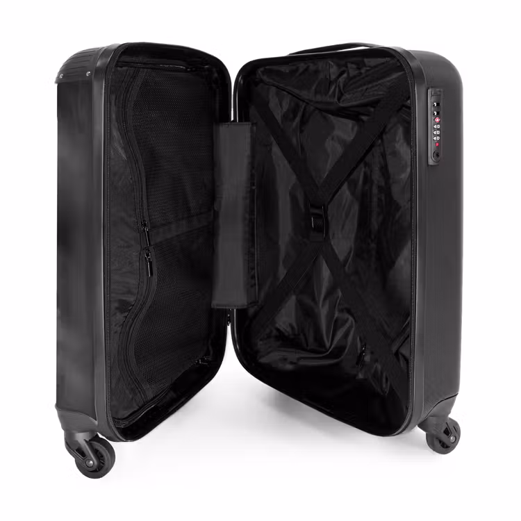 Suitcase - Black horse at a gallop — 4