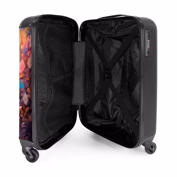 Suitcase - Blossom forest deer — 4