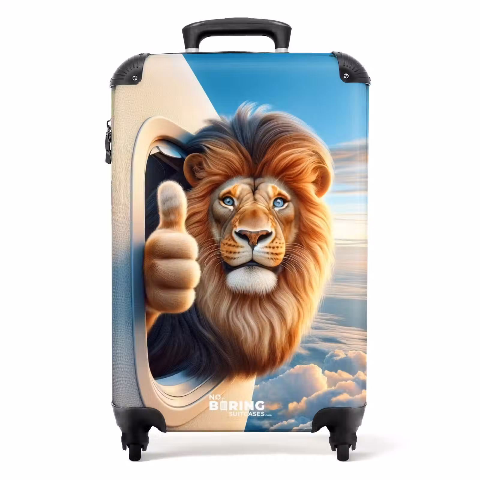 Suitcase - Air pilot lion — 1
