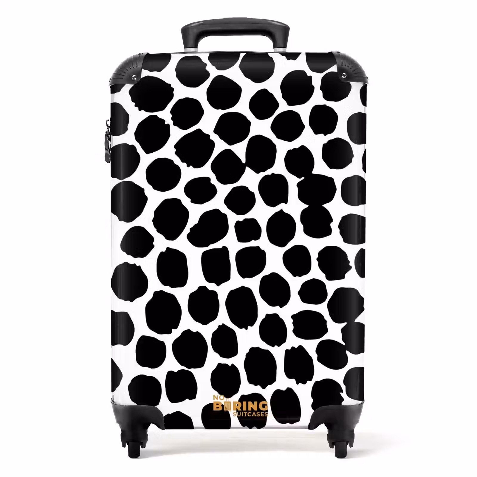 Suitcase - Black dots on a white background — 1