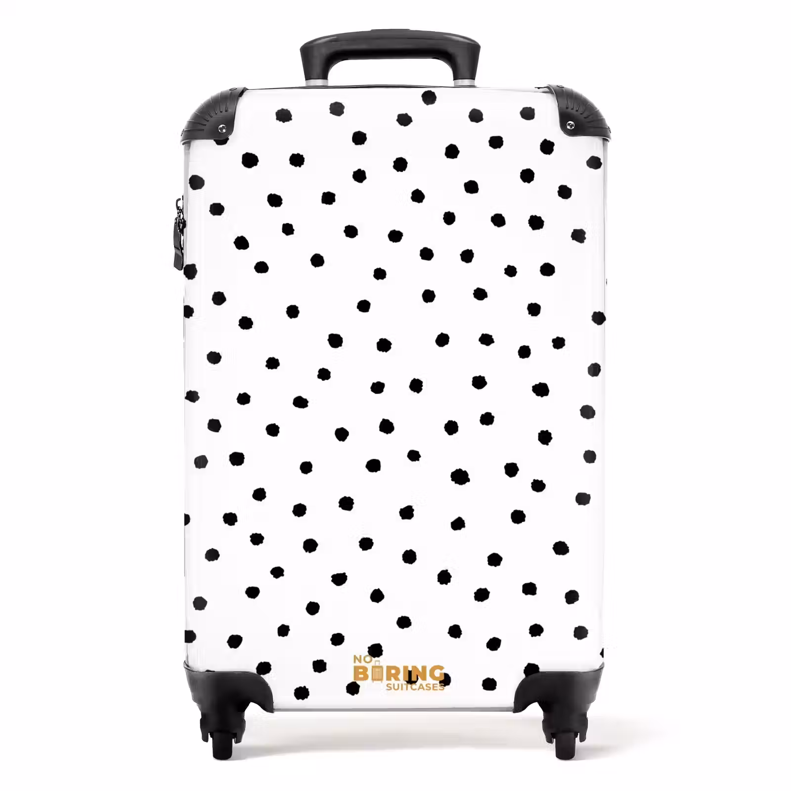 Suitcase - Black dots over a white background — 1