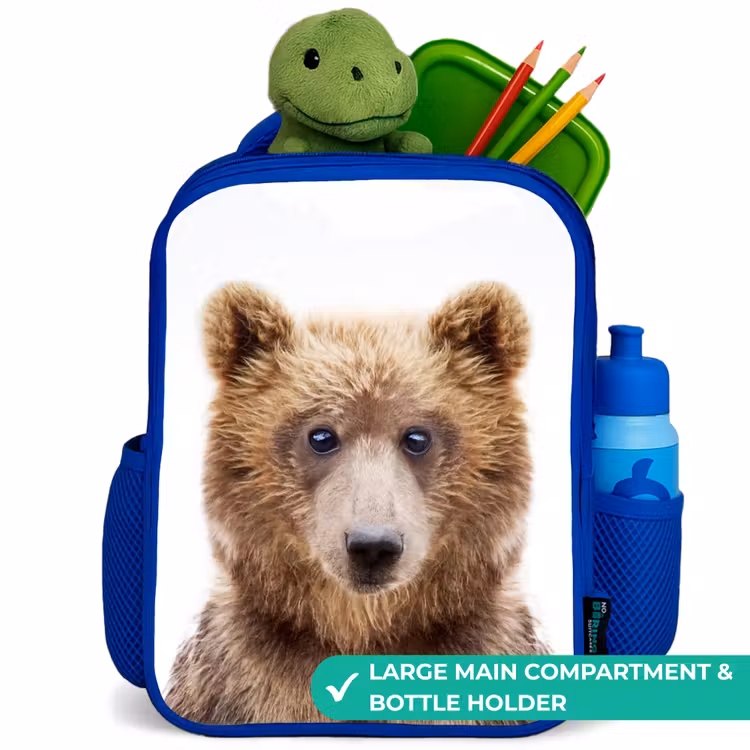 Kids backpack - Blue - Bennie Bear — 5