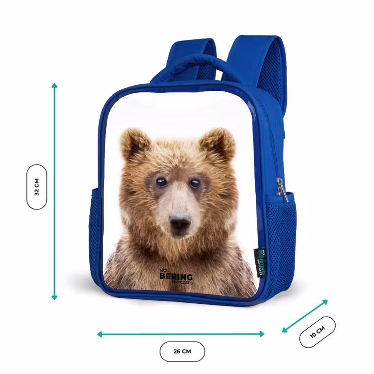 Kids backpack - Blue - Bennie Bear — 6