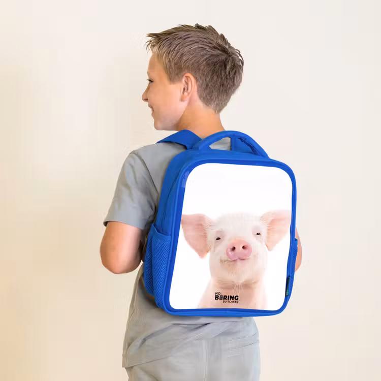 Kids backpack - Blue - Binky Big — 2