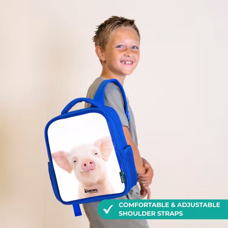 Kids backpack - Blue - Binky Big — 4